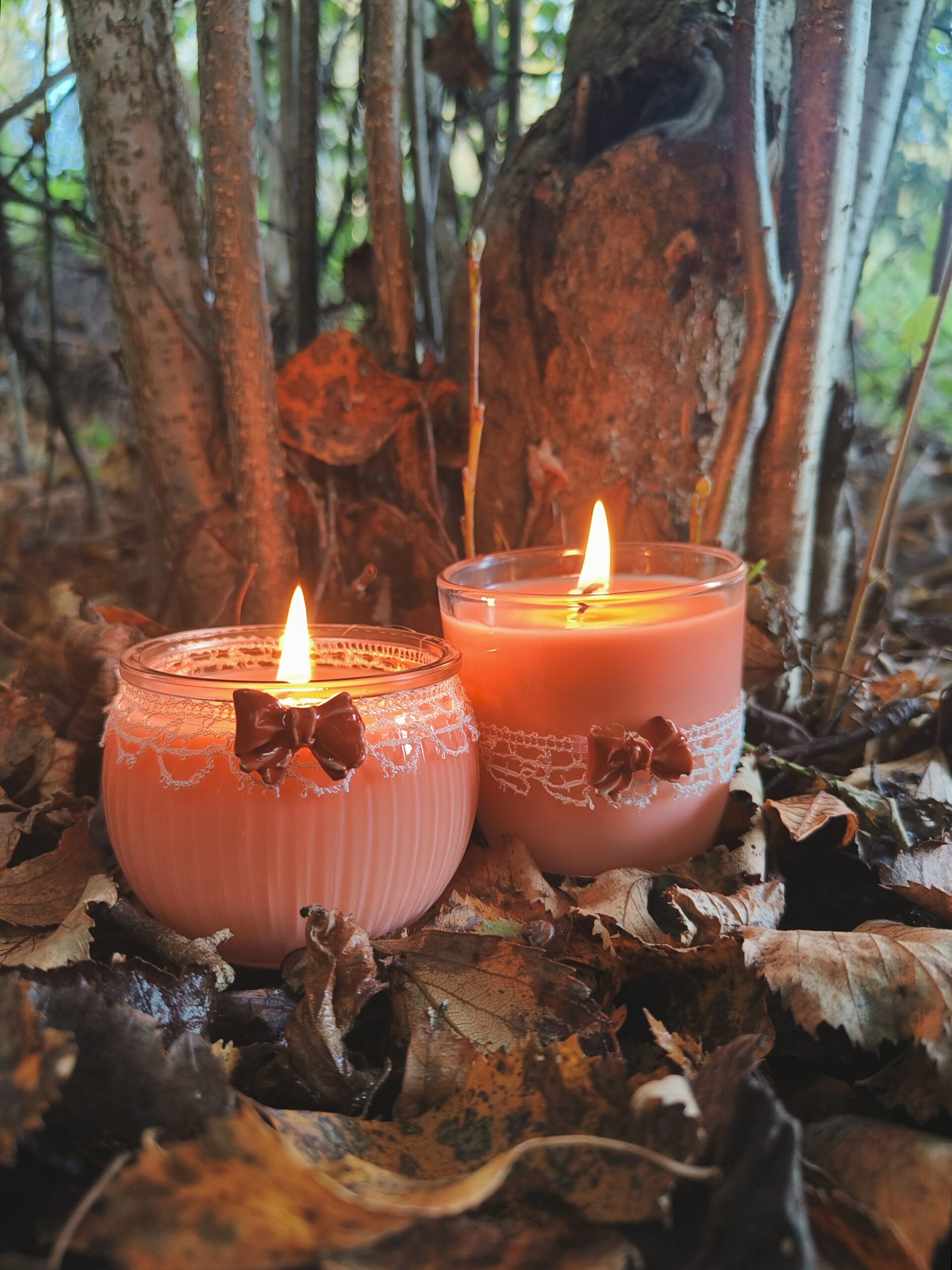 Kõrvitsakohvi küünlad