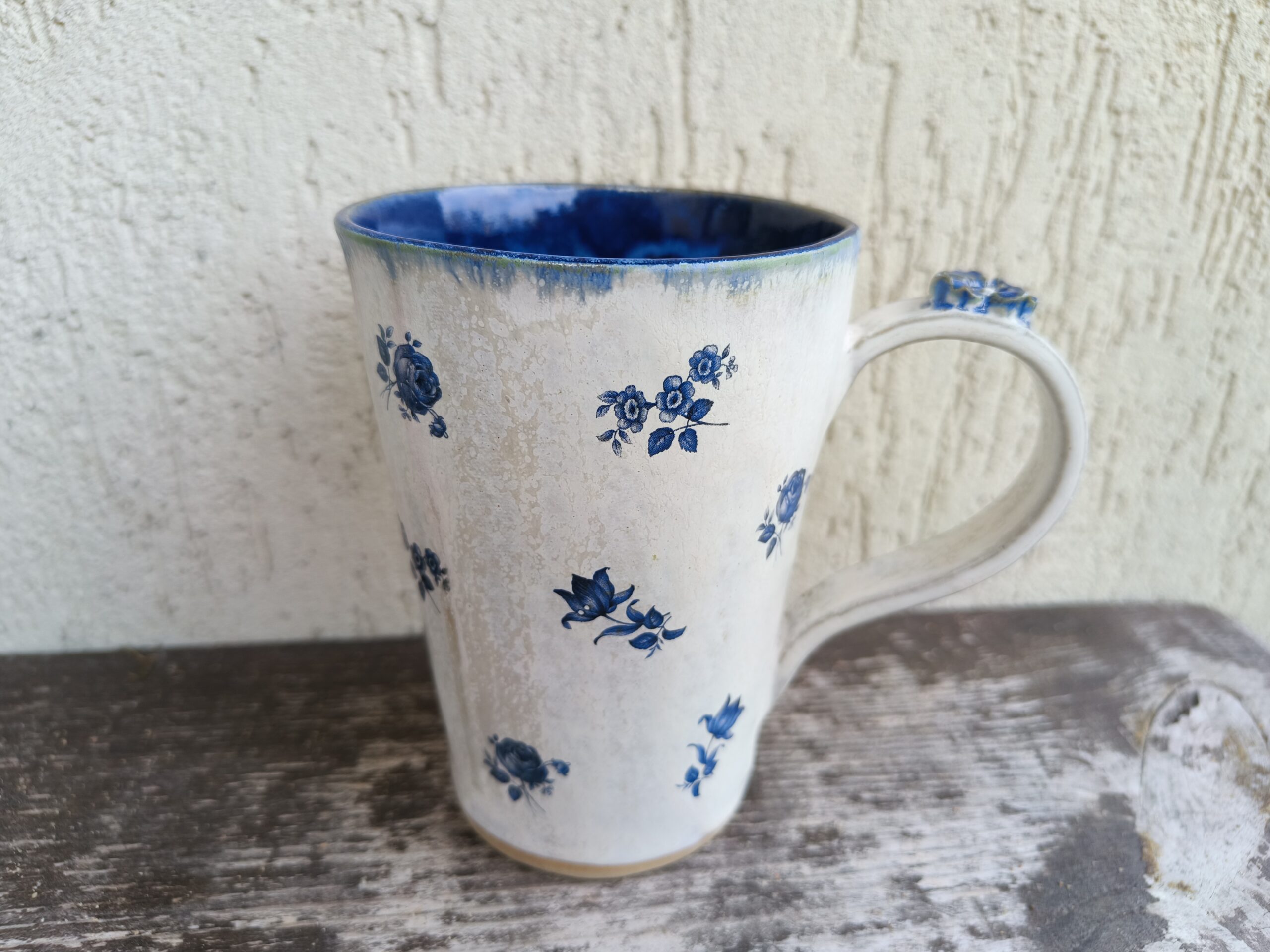 Sinine lillekestega tass - Image 7