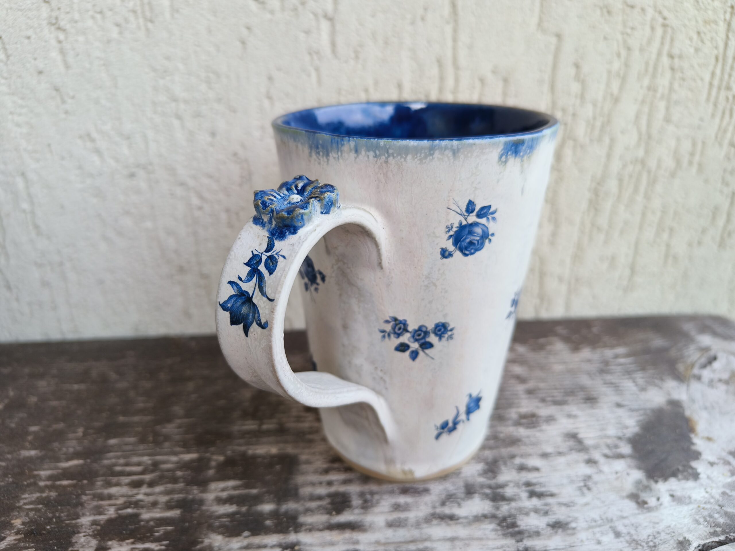 Sinine lillekestega tass - Image 10