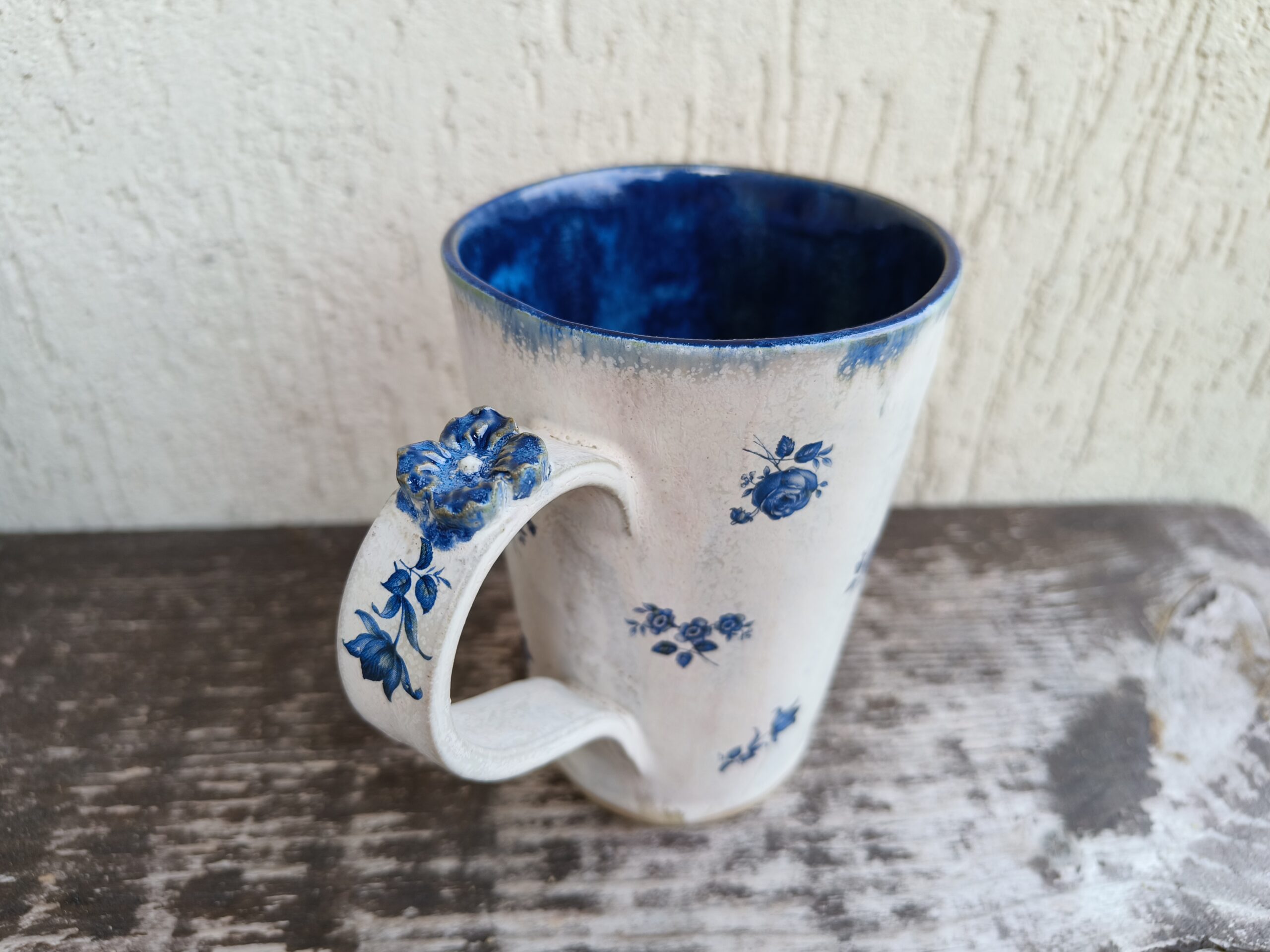 Sinine lillekestega tass - Image 11