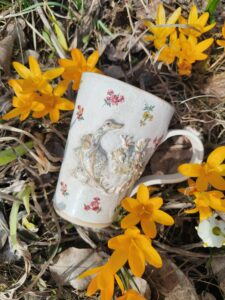 Hane ja lillevankri tass